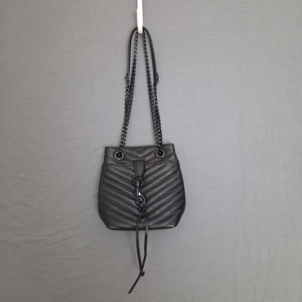 Rebecca Minkoff Mini Edie Quilted Leather Bucket Bag